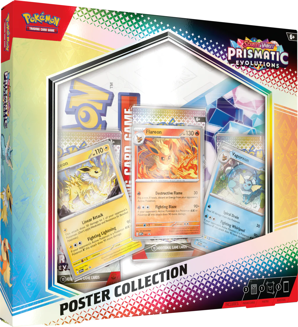 Pokémon - Prismatic Evolutions - Poster Collection