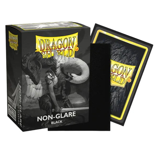 Dragon Shield - Standard Size - Non-Glare Black Matte 100CT