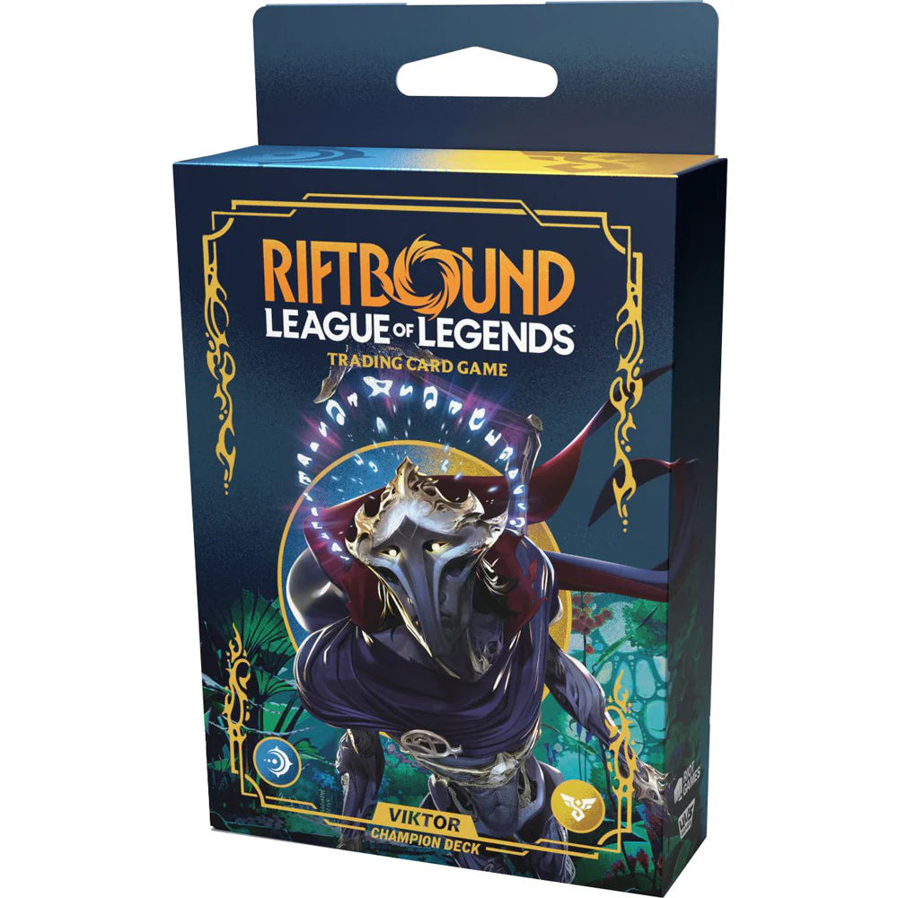 League Of Legends Riftbound TCG - Origins Champion Deck - Viktor