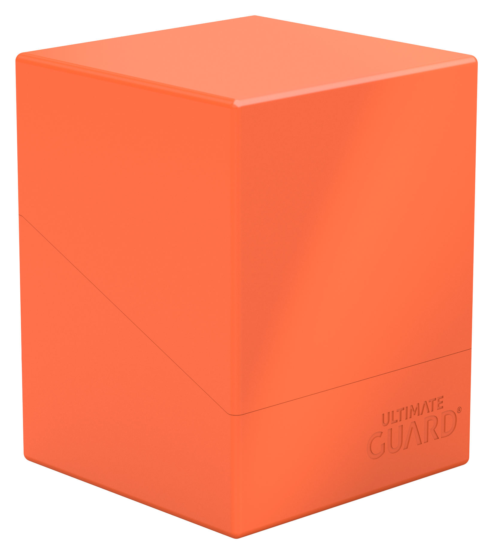 Ultimate Guard - Boulder 100+ - Deck Case - Solid Neon Orange