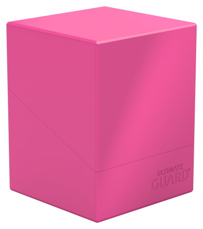 Ultimate Guard - Boulder 100+ - Deck Case - Solid Neon Pink