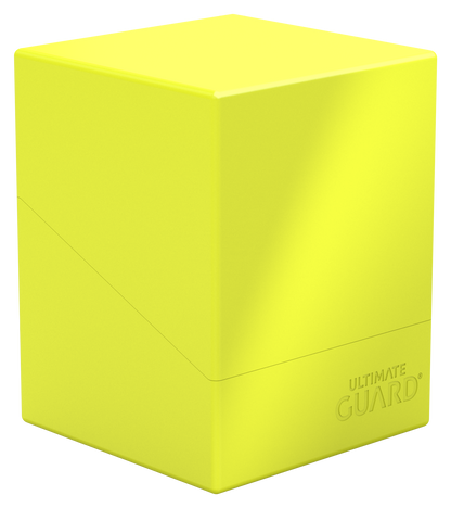 Ultimate Guard - Boulder 100+ - Deck Case - Solid Neon Yellow