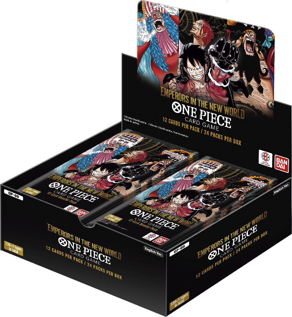 One Piece Card Game - OP09 - Emperors In The New World - Booster Box