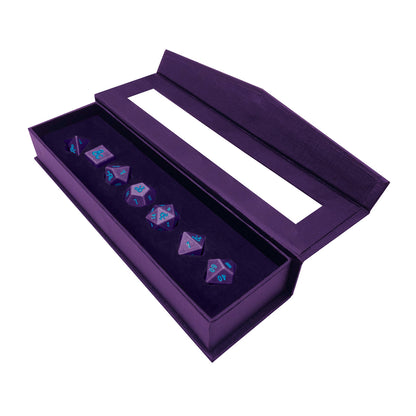 Ultra Pro - Dungeon & Dragons 7RPG Heavy Metal Dice Set - Phandelver Campaign
