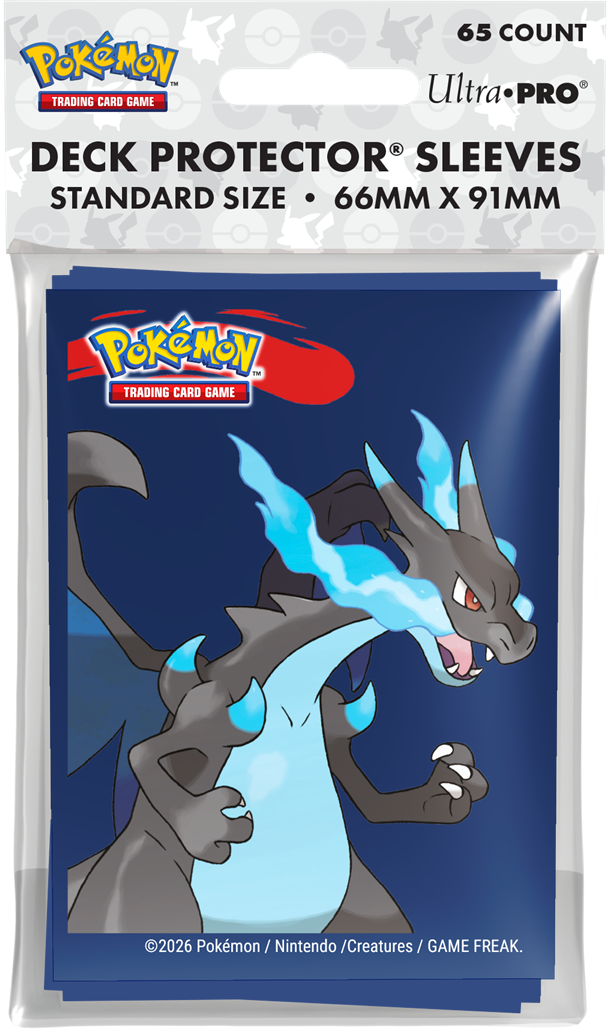 Ultra Pro - Pokémon - Deck Protector - Mega Charizard X 65CT
