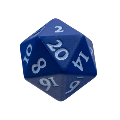 Ultra Pro - Dice Set - Heavy Metal 2 Piece D20 - Vivid Blue