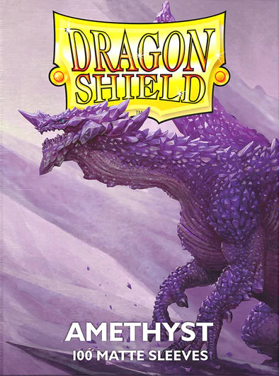 Dragon Shield - Standard Size - Amethyst Matte 100CT