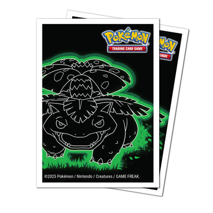 Ultra Pro - Pokémon - Deck Protector Neon Kanto - Venusaur Card Sleeves 105CT