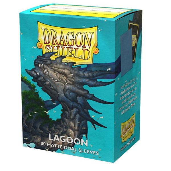 Dragon Shield - Standard Size - Matte Dual Lagoon 100CT