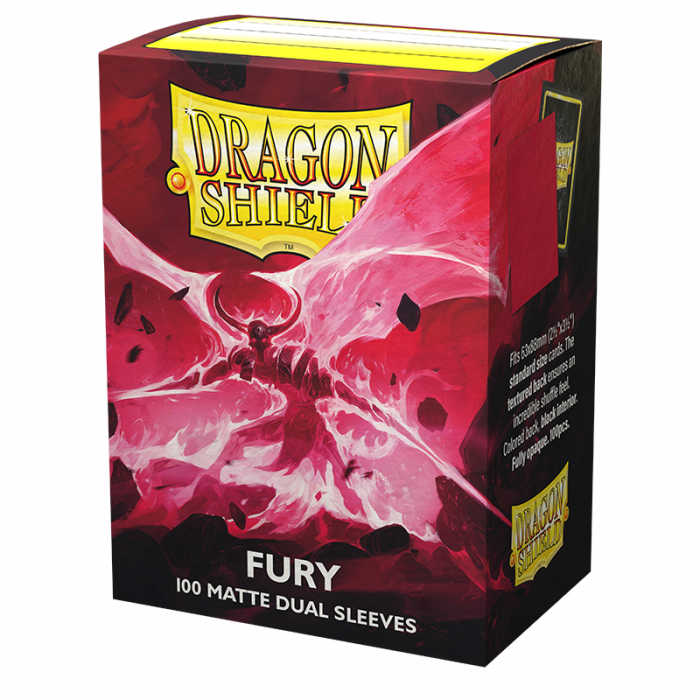 Dragon Shield - Standard Size - Matte Dual Fury 100CT