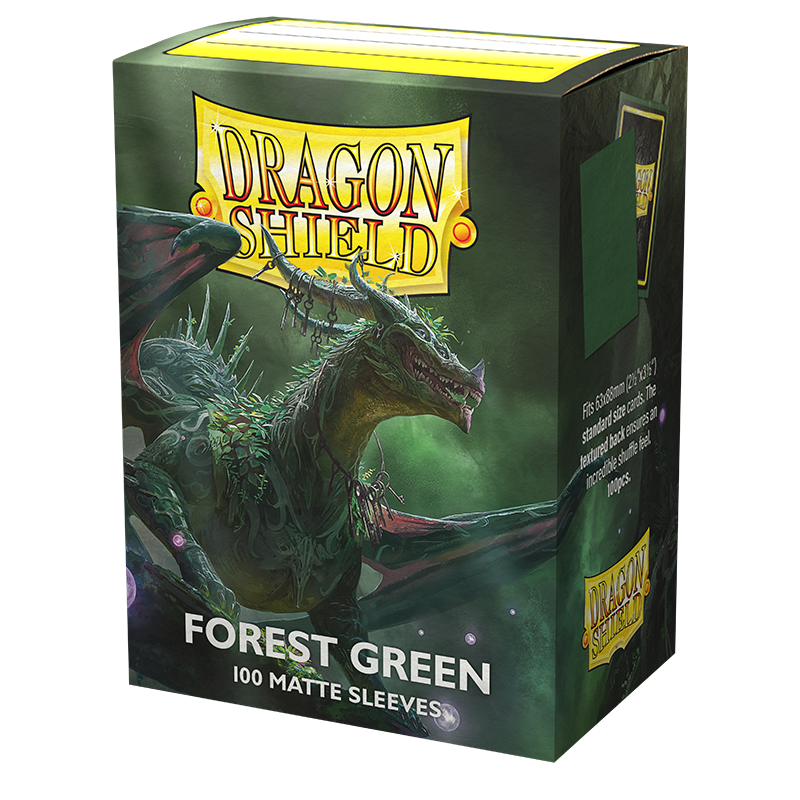 Dragon Shield - Standard Size - Forest Green Matte 100CT