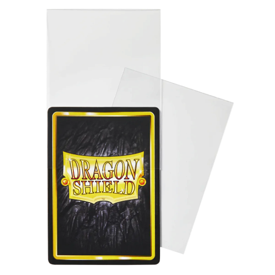 Dragon Shield - Standard Size - Thick Inner Sleeves - Clear 100CT