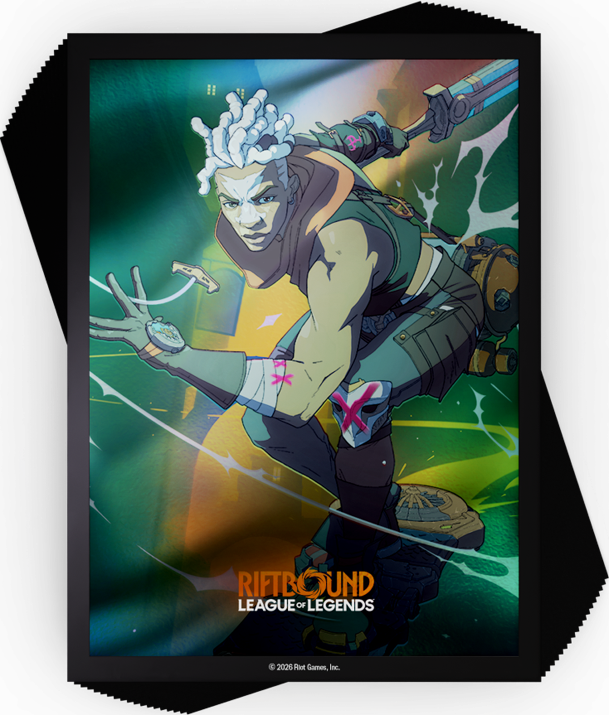 Riftbound - League Of Legends - Radiance Art Sleeves - Ekko