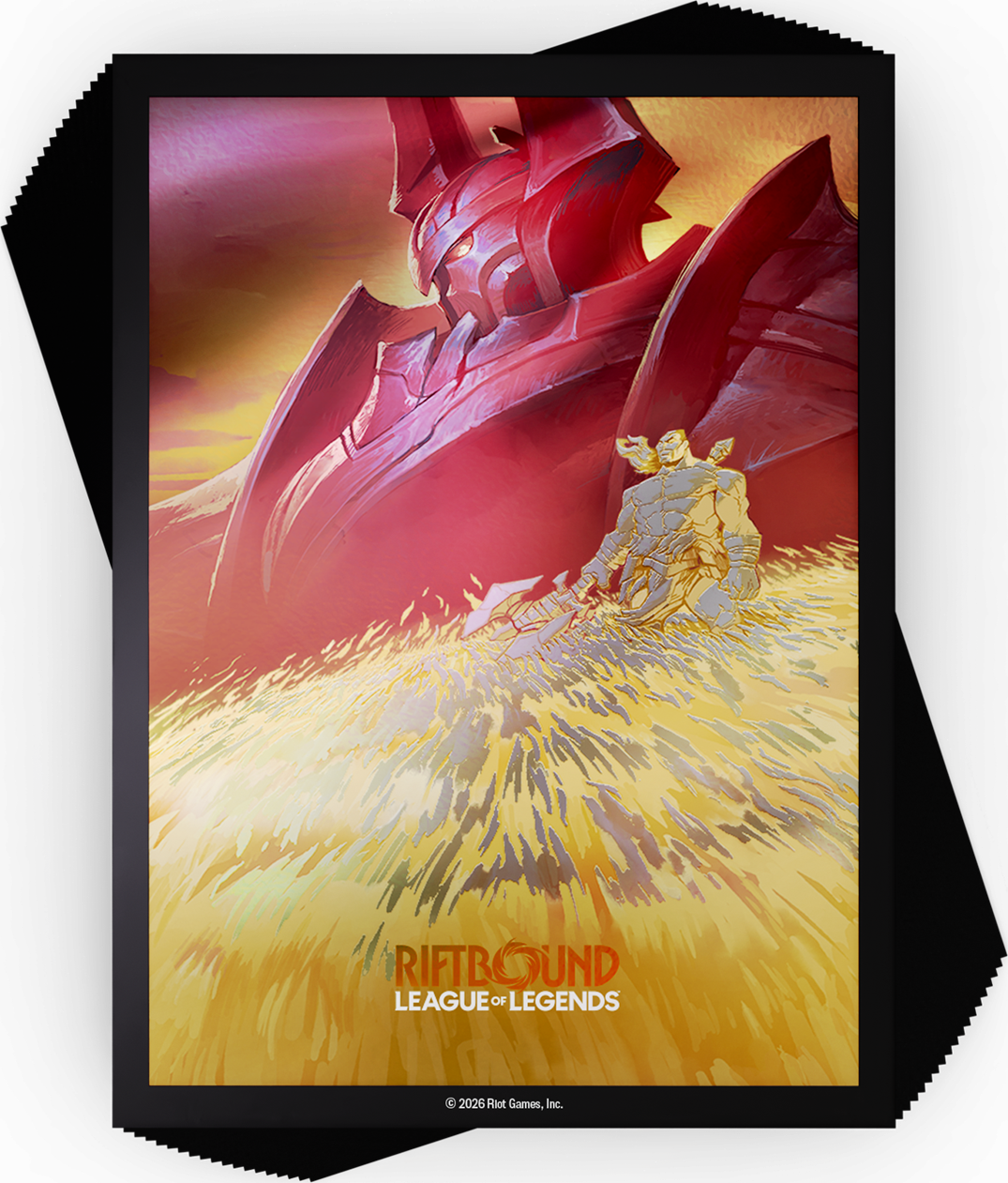 Riftbound - League Of Legends - Radiance Art Sleeves - Mordekaiser