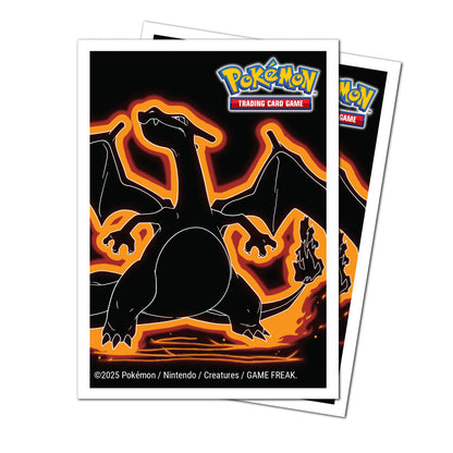 Ultra Pro - Pokémon - Deck Protector Neon Kanto - Charizard Card Sleeves 105CT