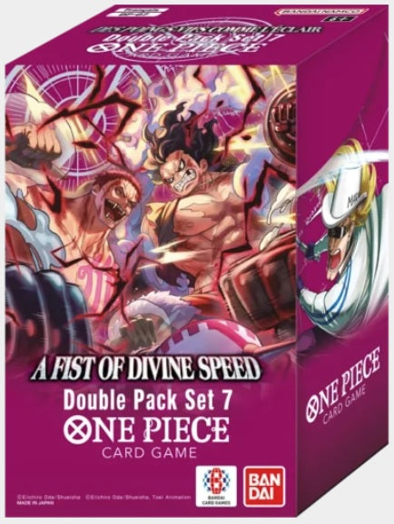 One Piece Card Game - DP07 - A Fist Of Divine Speed - Double Pack Set