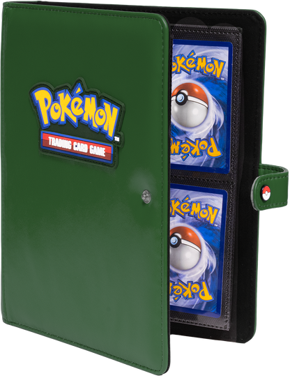 Pokémon - Premium Green 4-Pocket Snap Binder