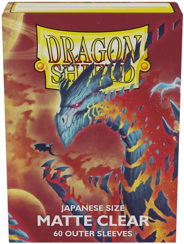 Dragon Shield - Japanese Size - Outer Sleeves - Clear Matte 60CT