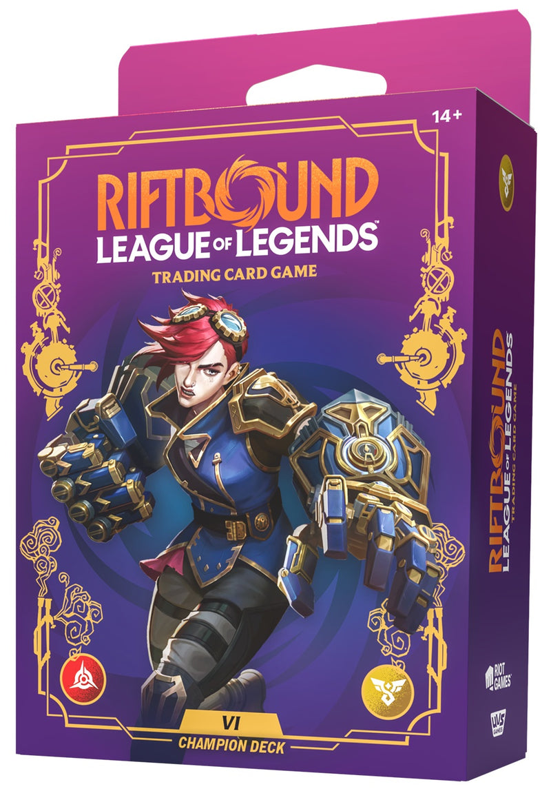 League Of Legends Riftbound TCG - Unleashed Champion Deck - Vi