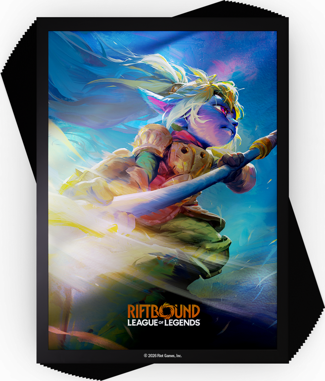Riftbound - League Of Legends - Sleeves - Unleashed Art Poppy