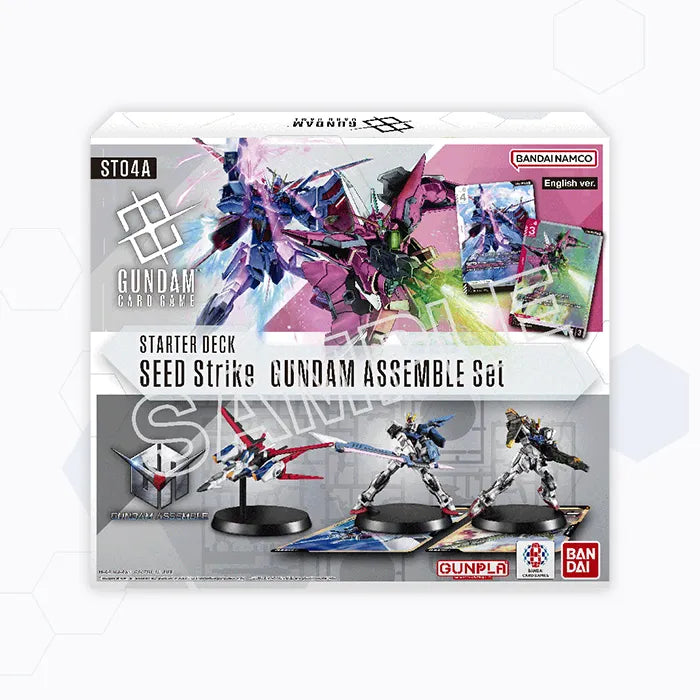 Gundam Card Game - Starter Deck Gundam Assemble - ST04A - Seed Strike