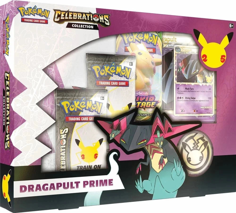 Pokémon - Celebrations - Dragapult Prime Box