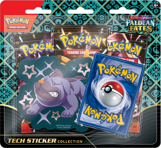 Pokémon - Paldean Fates - Tech Sticker Collection