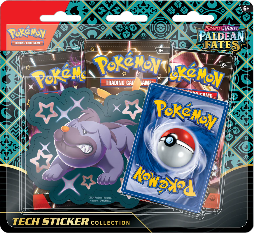 Pokémon - Paldean Fates - Tech Sticker Collection